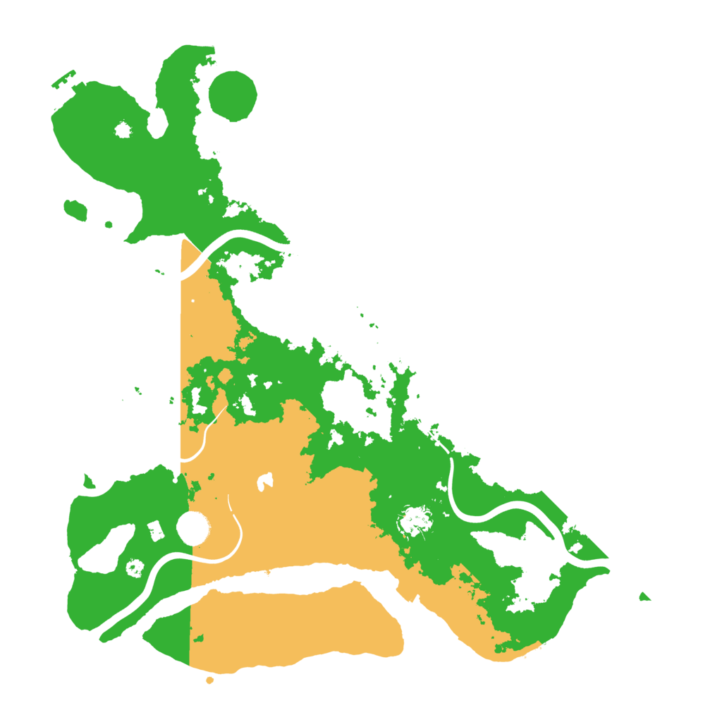 Biome Rust Map: Procedural Map, Size: 4000, Seed: 1300