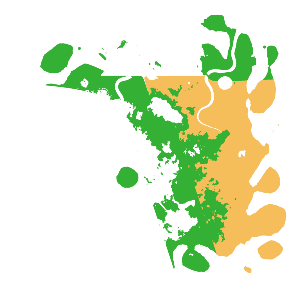 Biome Rust Map: Procedural Map, Size: 4000, Seed: 1299