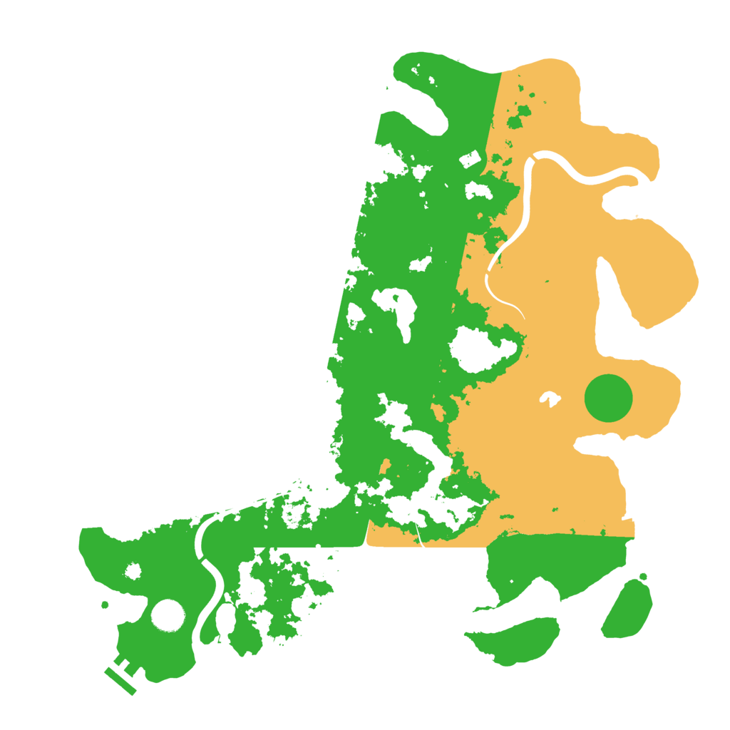 Biome Rust Map: Procedural Map, Size: 4000, Seed: 1647982