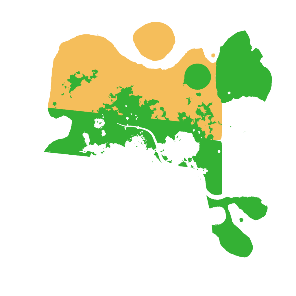 Biome Rust Map: Procedural Map, Size: 3000, Seed: 1593225578