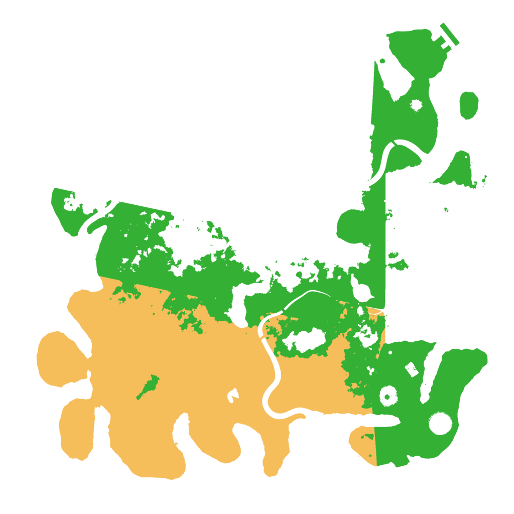 Biome Rust Map: Procedural Map, Size: 4000, Seed: 764471198