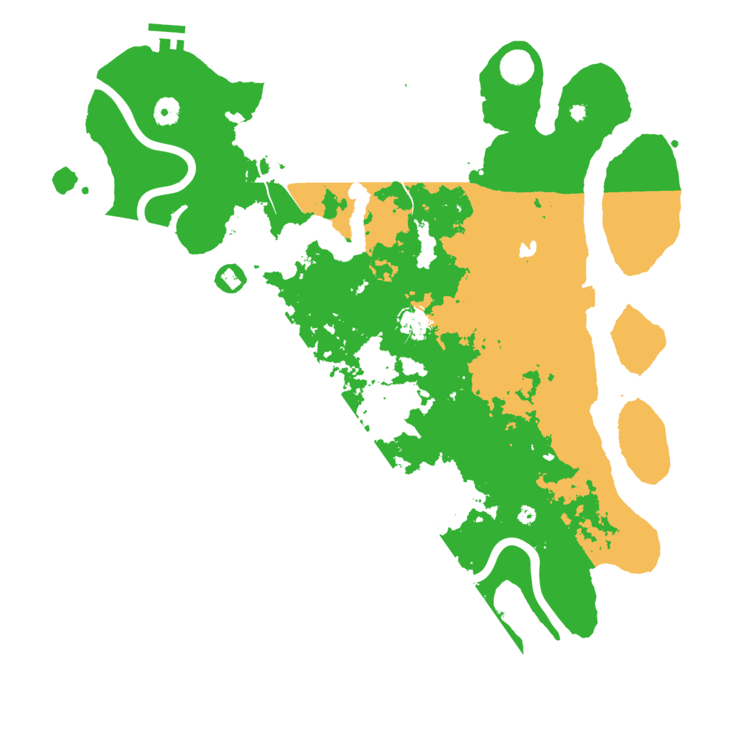 Biome Rust Map: Procedural Map, Size: 4000, Seed: 984919364