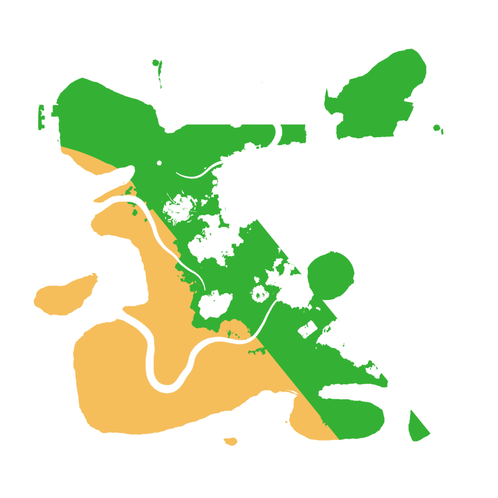 Biome Rust Map: Procedural Map, Size: 2999, Seed: 1337