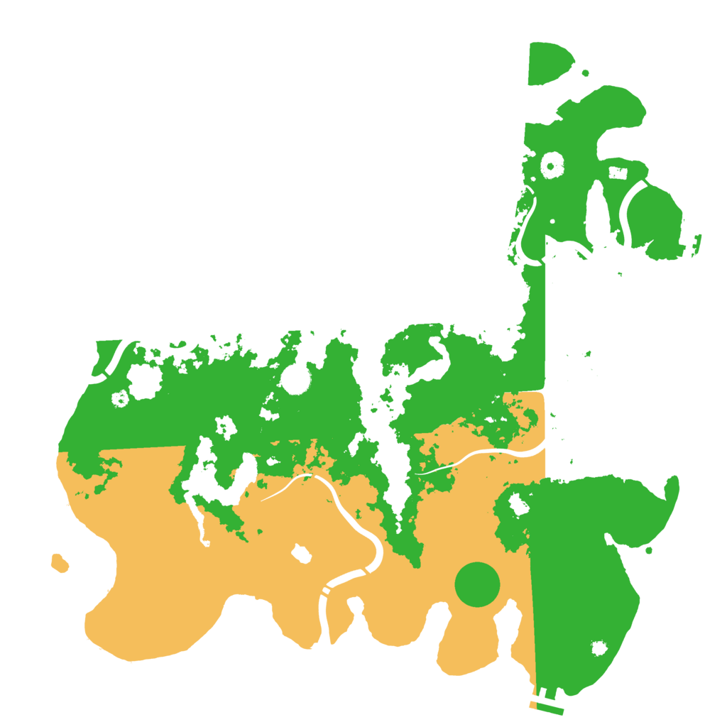 Biome Rust Map: Procedural Map, Size: 4250, Seed: 894556645