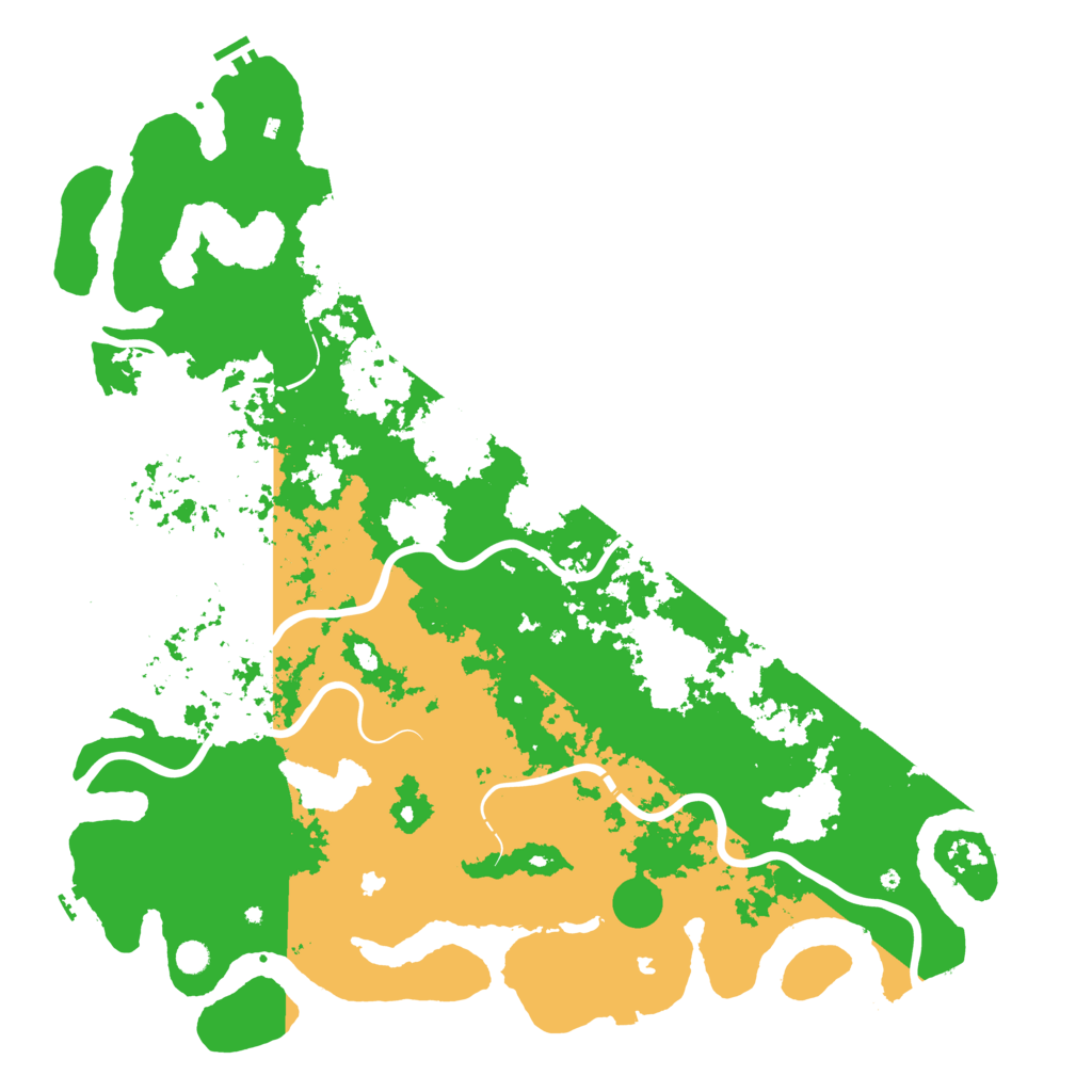 Biome Rust Map: Procedural Map, Size: 5750, Seed: 495830832