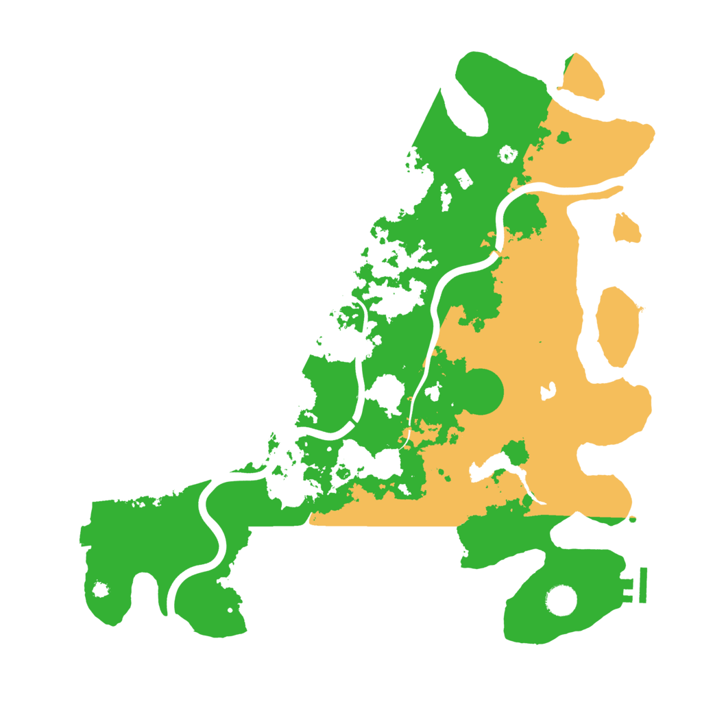 Biome Rust Map: Procedural Map, Size: 4000, Seed: 1754200109