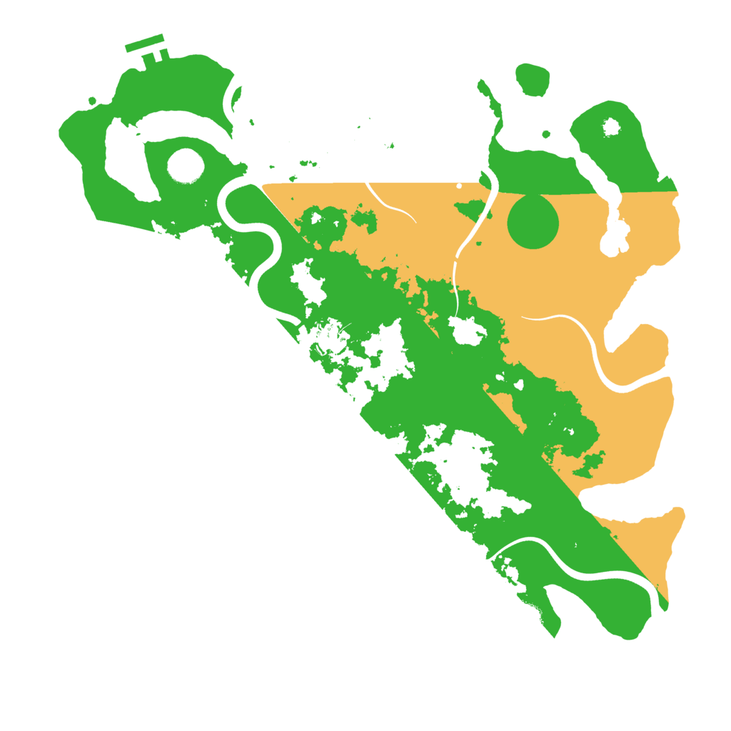 Biome Rust Map: Procedural Map, Size: 3750, Seed: 665251533
