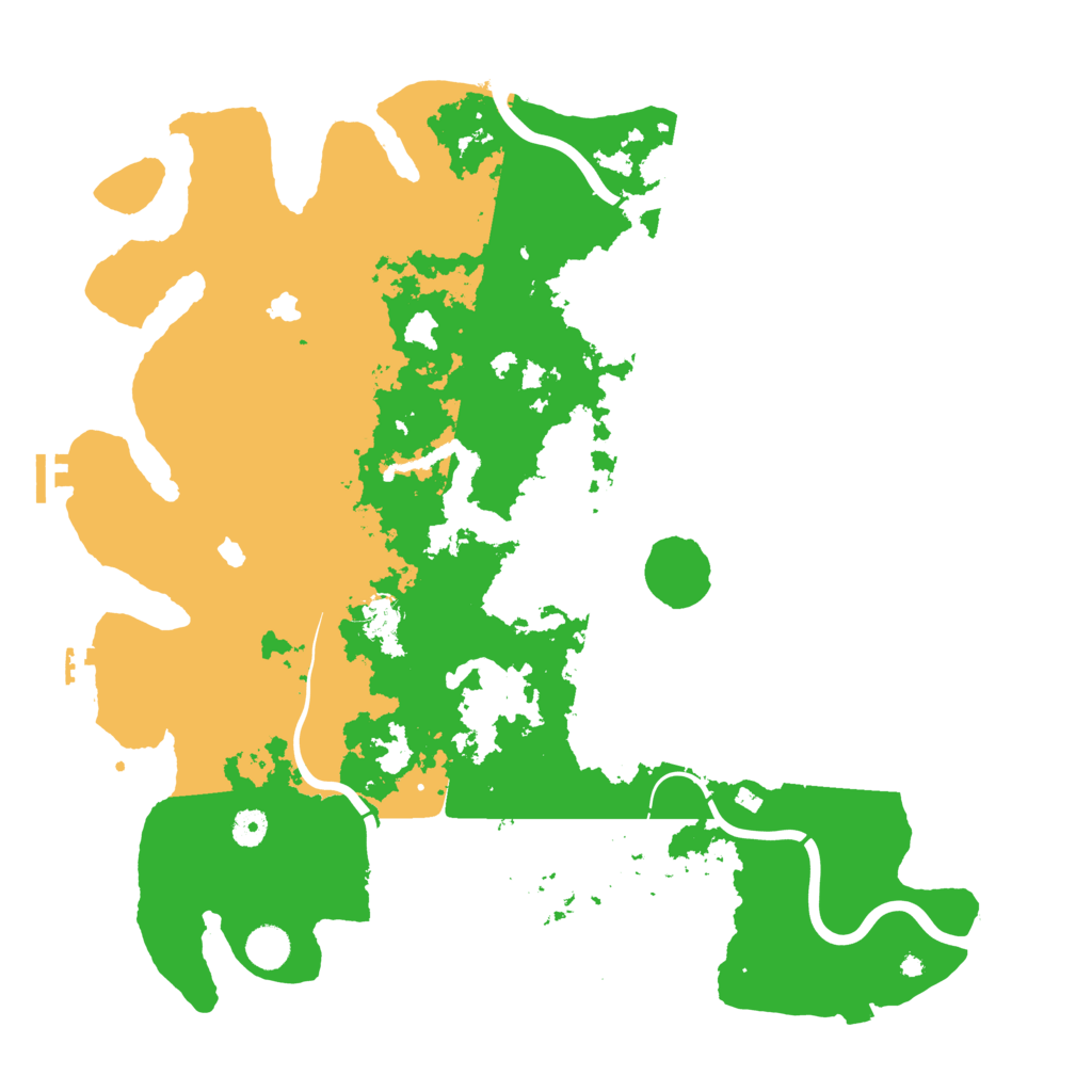Biome Rust Map: Procedural Map, Size: 4500, Seed: 865818878