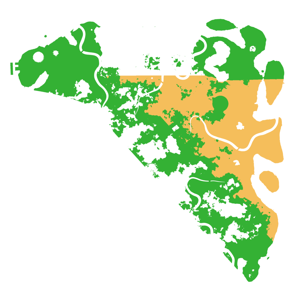 Biome Rust Map: Procedural Map, Size: 5000, Seed: 2104925453