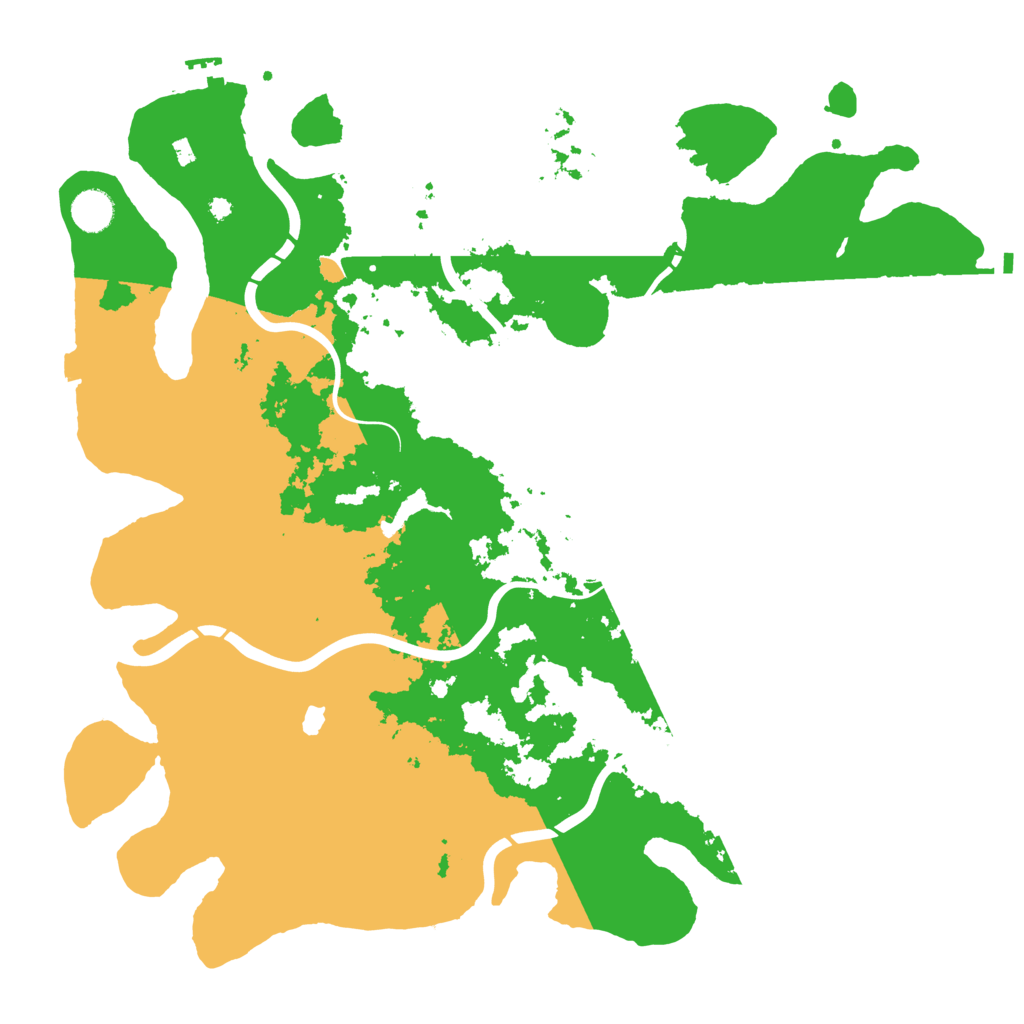Biome Rust Map: Procedural Map, Size: 4250, Seed: 24490978