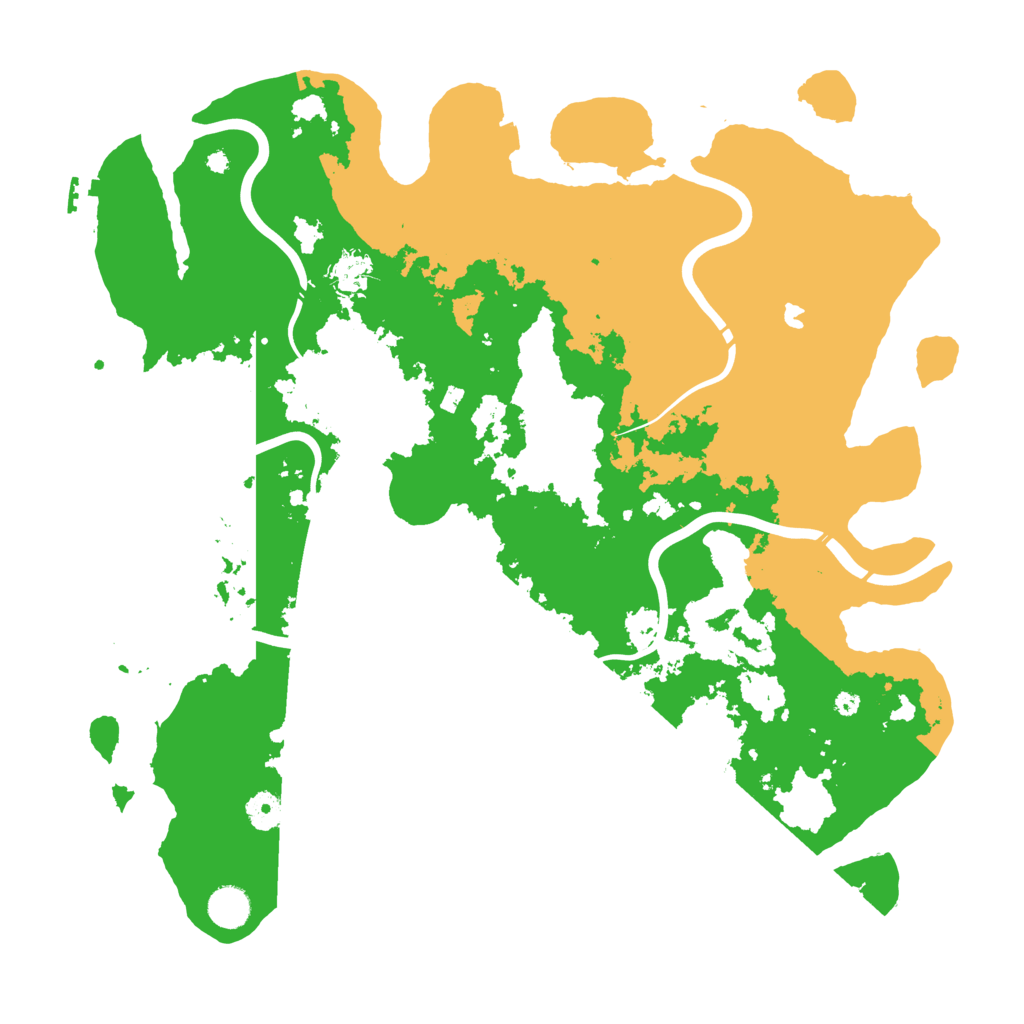 Biome Rust Map: Procedural Map, Size: 4250, Seed: 671502099