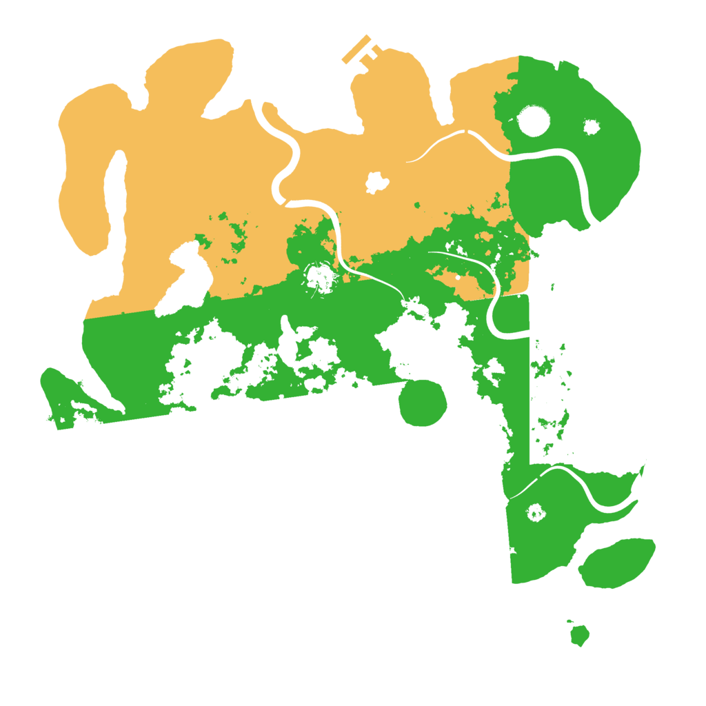 Biome Rust Map: Procedural Map, Size: 4000, Seed: 865818899