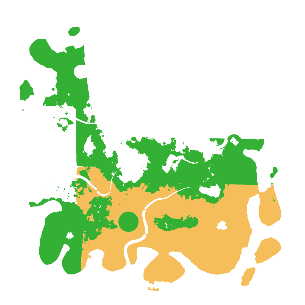 Biome Rust Map: Procedural Map, Size: 4000, Seed: 1388957046