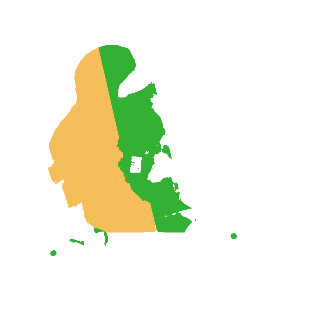 Biome Rust Map: Procedural Map, Size: 2000, Seed: 11793