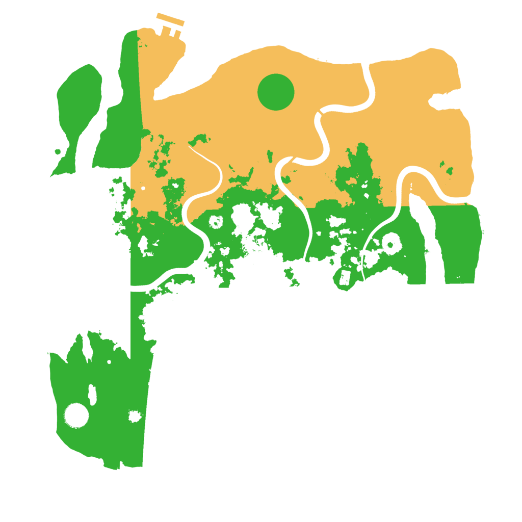 Biome Rust Map: Procedural Map, Size: 3750, Seed: 2036123166