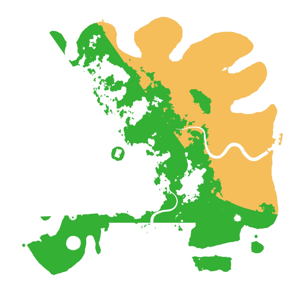 Biome Rust Map: Procedural Map, Size: 3750, Seed: 271560086