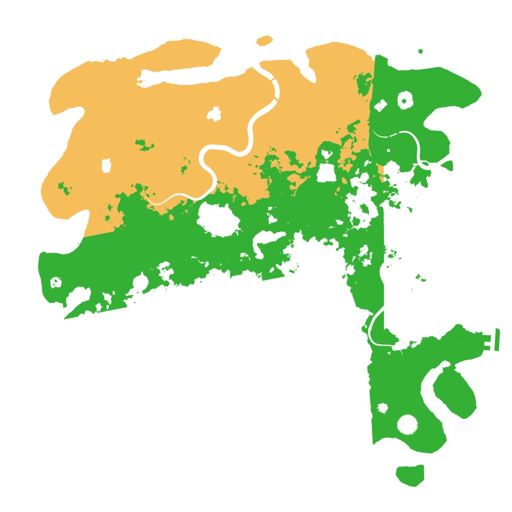 Biome Rust Map: Procedural Map, Size: 4500, Seed: 2467567