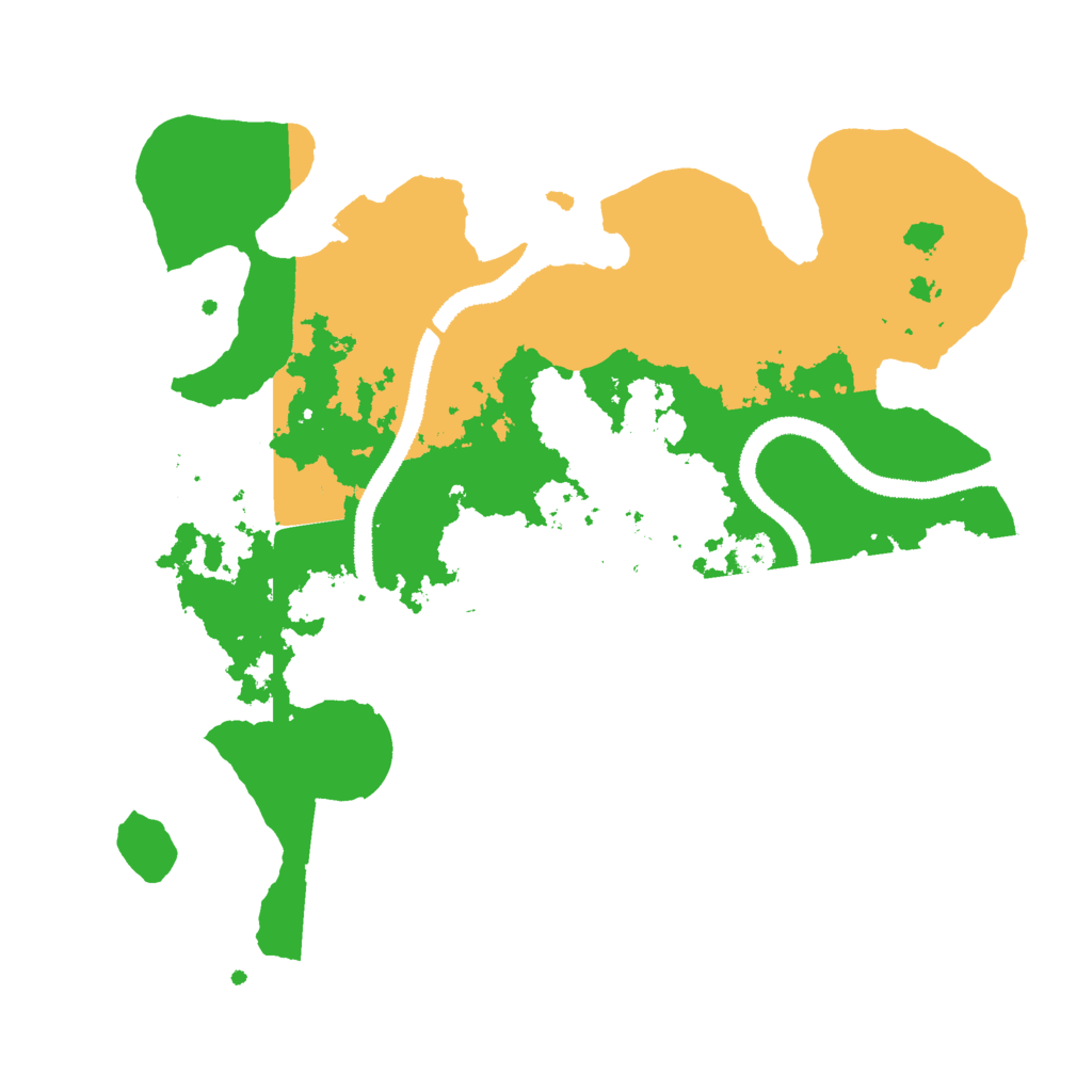 Biome Rust Map: Procedural Map, Size: 2902, Seed: 50000