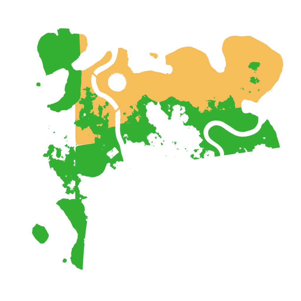 Biome Rust Map: Procedural Map, Size: 2910, Seed: 50000