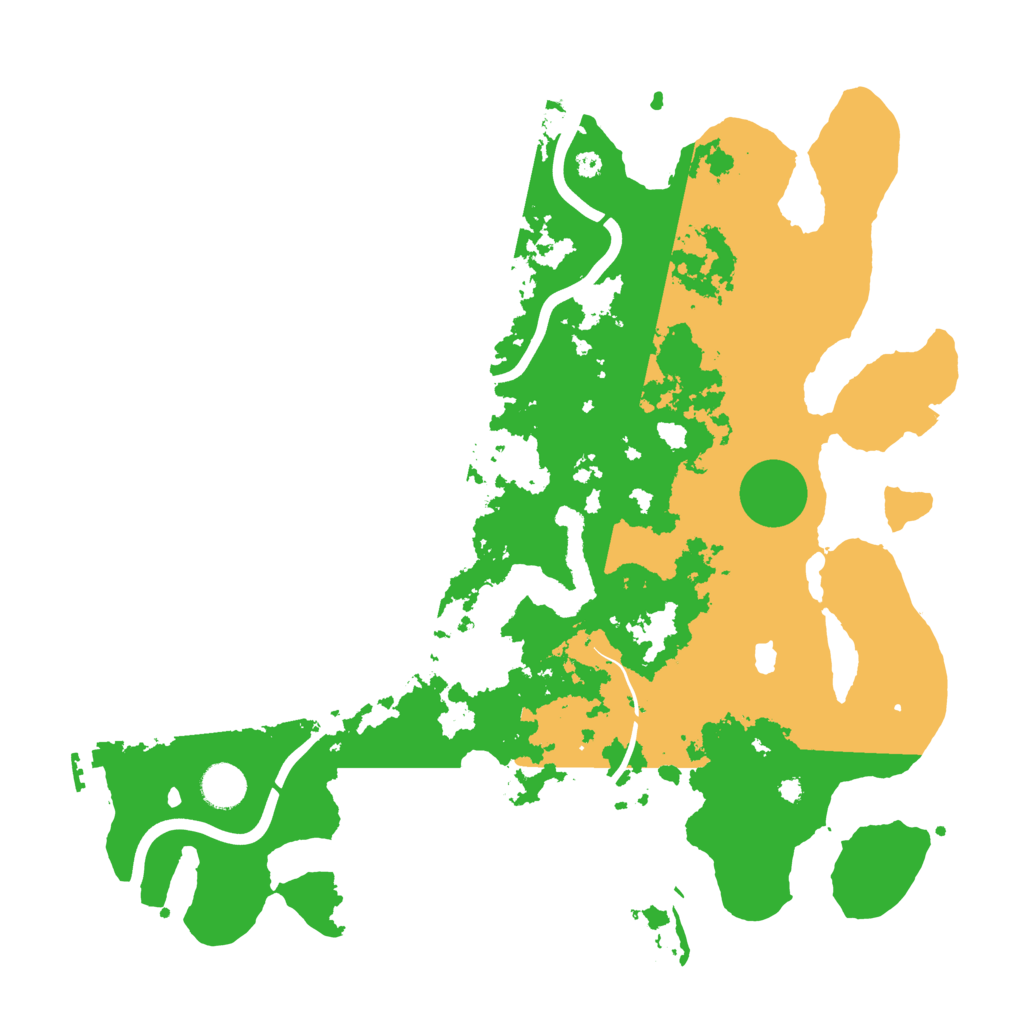 Biome Rust Map: Procedural Map, Size: 4000, Seed: 1454399927