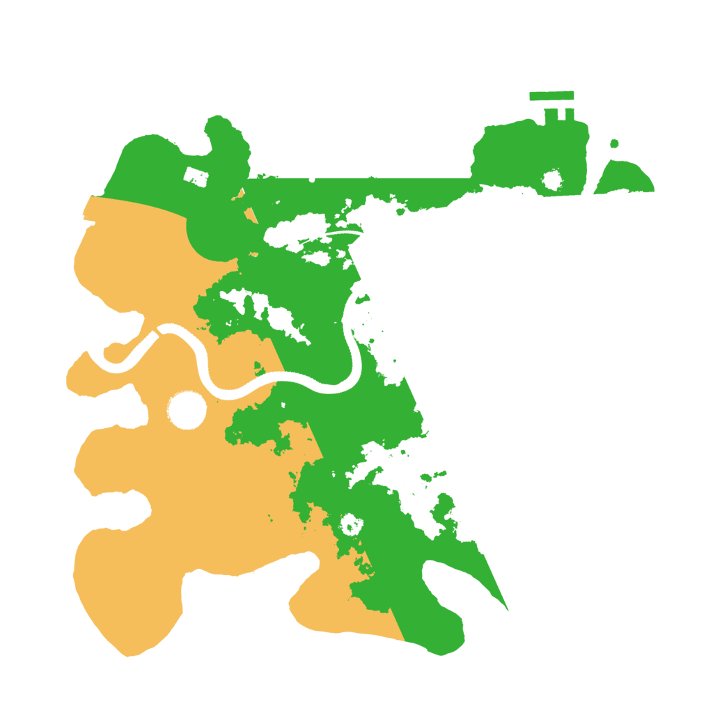 Biome Rust Map: Procedural Map, Size: 3250, Seed: 1945403801