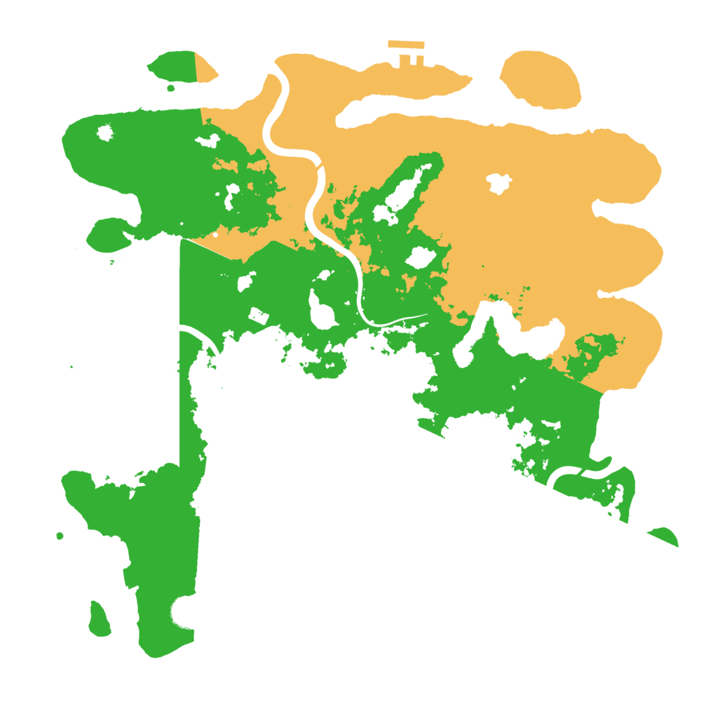 Biome Rust Map: Procedural Map, Size: 4000, Seed: 1116180985