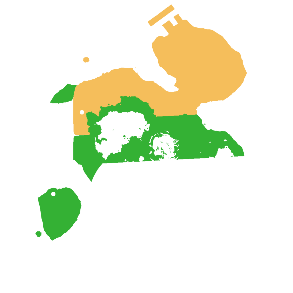 Biome Rust Map: Procedural Map, Size: 2000, Seed: 221465