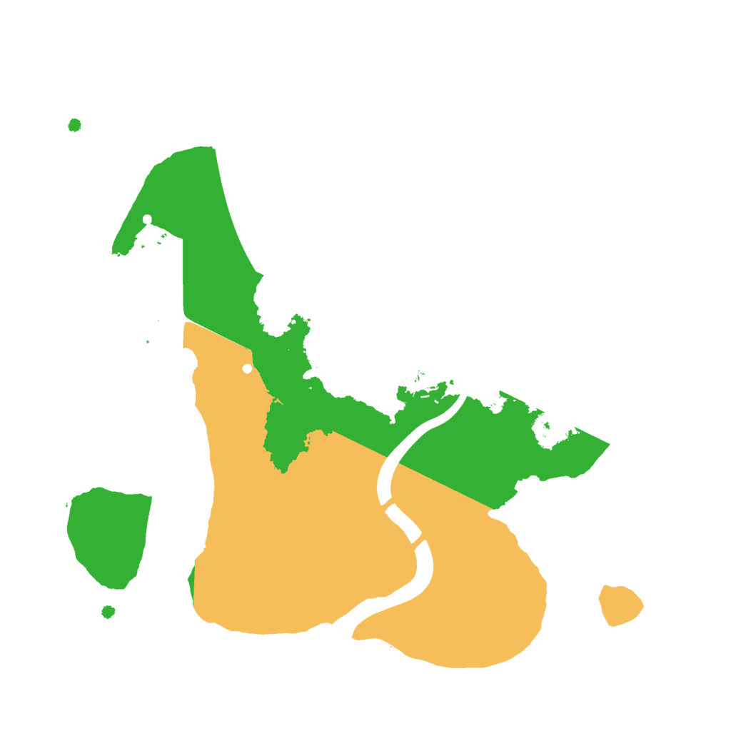 Biome Rust Map: Procedural Map, Size: 2250, Seed: 717858230