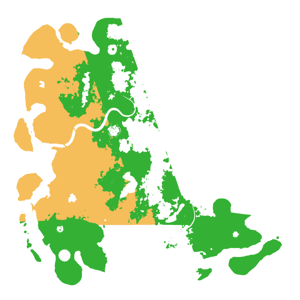 Biome Rust Map: Procedural Map, Size: 4500, Seed: 1738943311