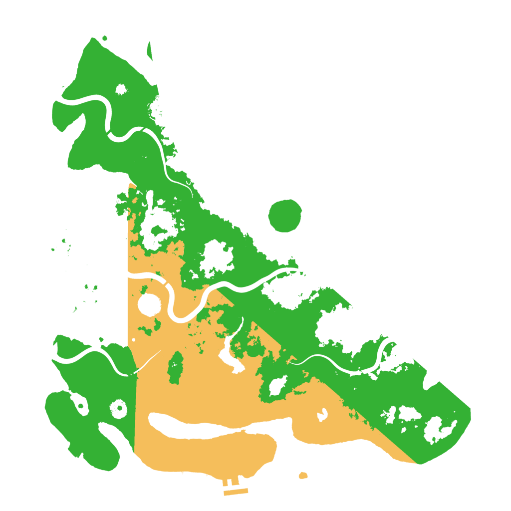 Biome Rust Map: Procedural Map, Size: 4250, Seed: 634075669