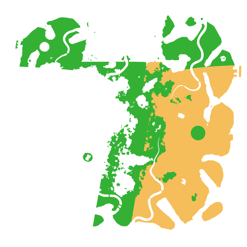 Biome Rust Map: Procedural Map, Size: 4500, Seed: 956700368