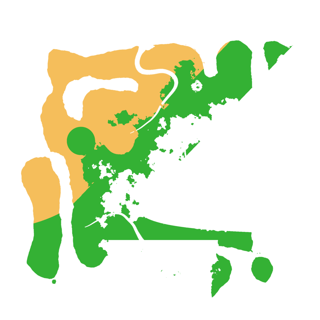 Biome Rust Map: Procedural Map, Size: 3000, Seed: 331124004