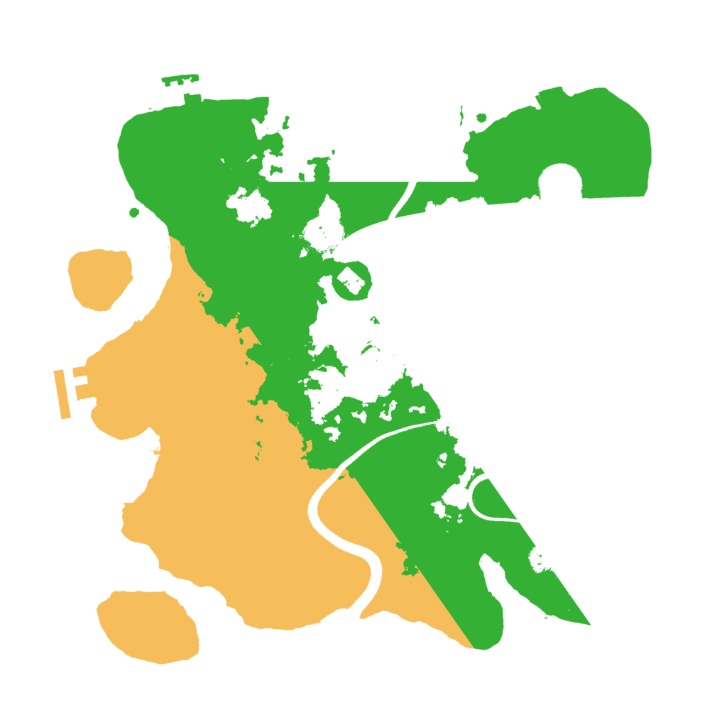 Biome Rust Map: Procedural Map, Size: 3000, Seed: 502263395