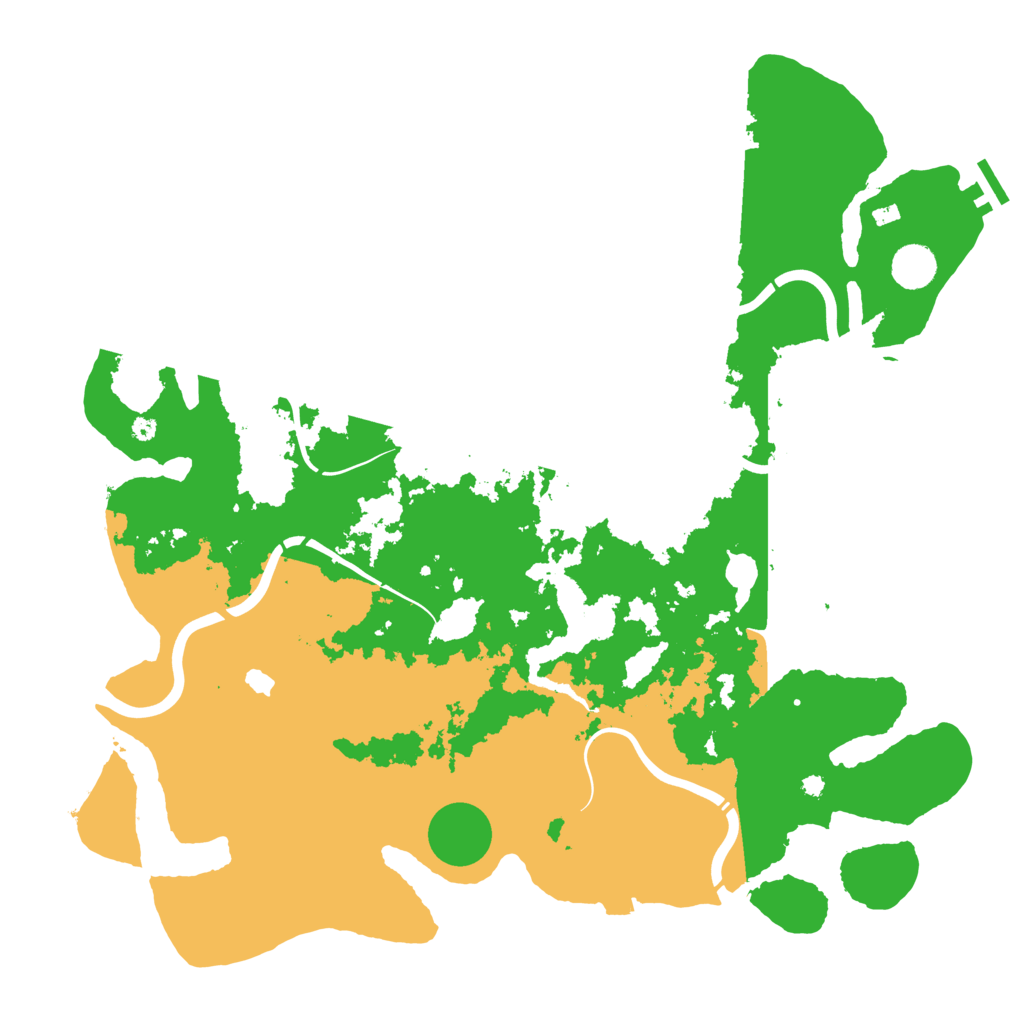 Biome Rust Map: Procedural Map, Size: 4250, Seed: 1556701616