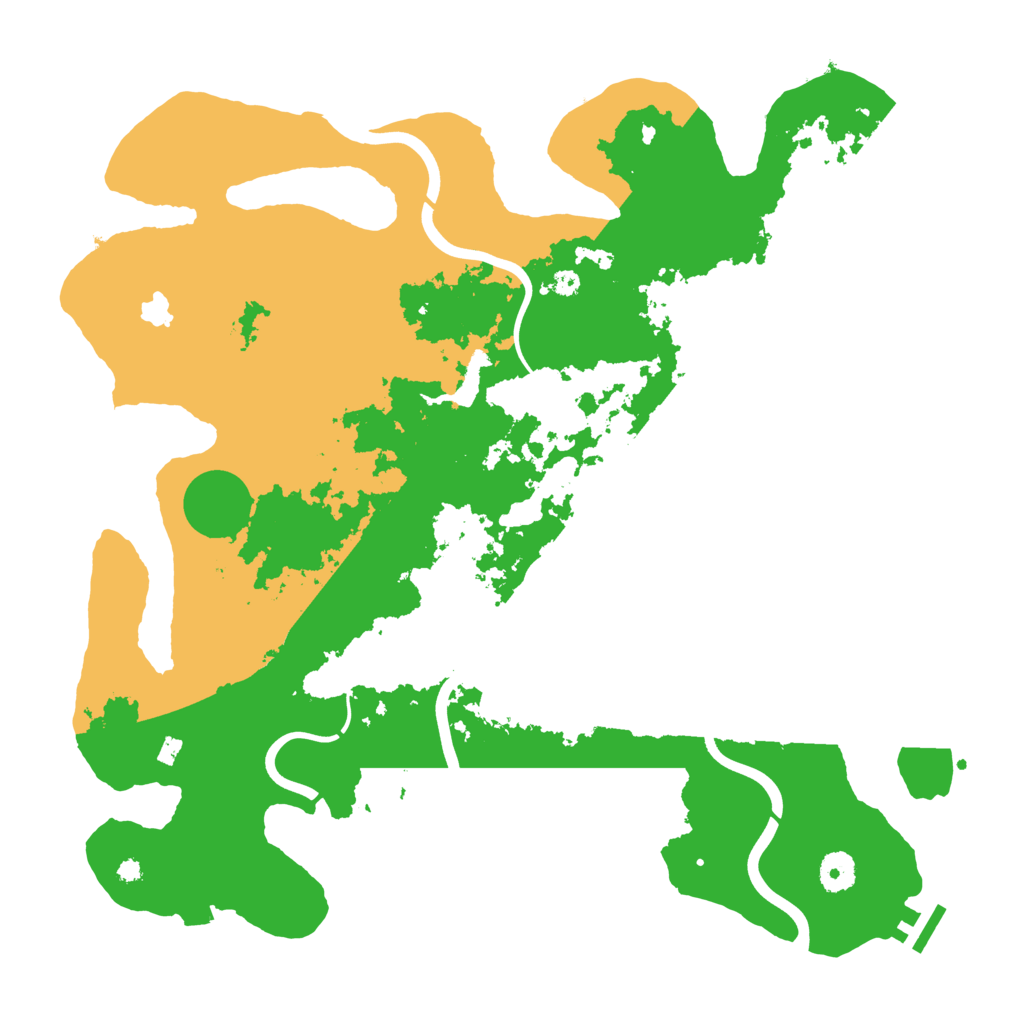 Biome Rust Map: Procedural Map, Size: 4000, Seed: 1891485322