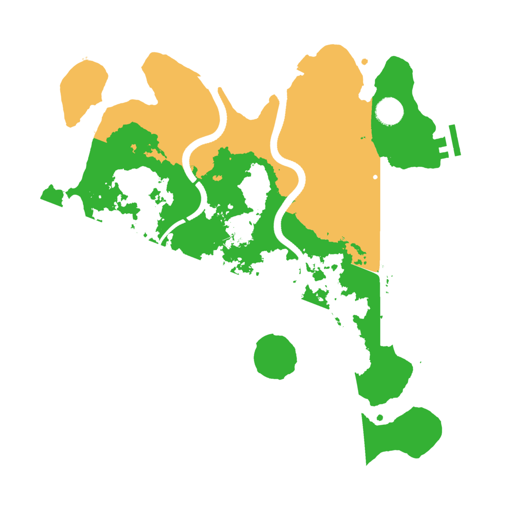 Biome Rust Map: Procedural Map, Size: 3250, Seed: 1547248711