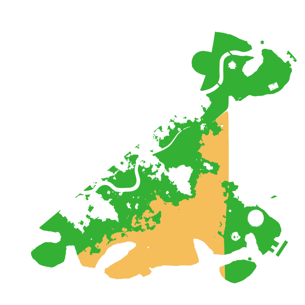 Biome Rust Map: Procedural Map, Size: 3500, Seed: 1715104
