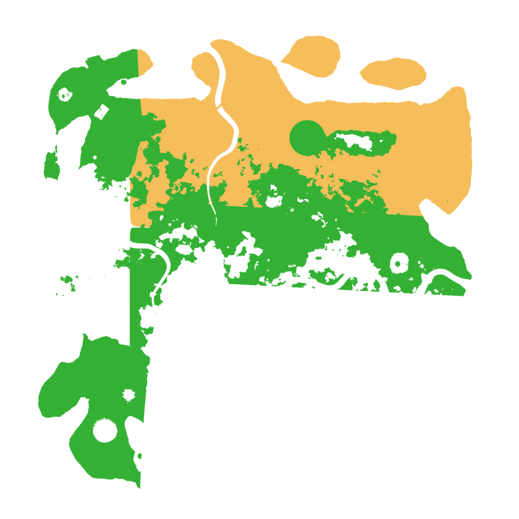 Biome Rust Map: Procedural Map, Size: 3850, Seed: 1528209171