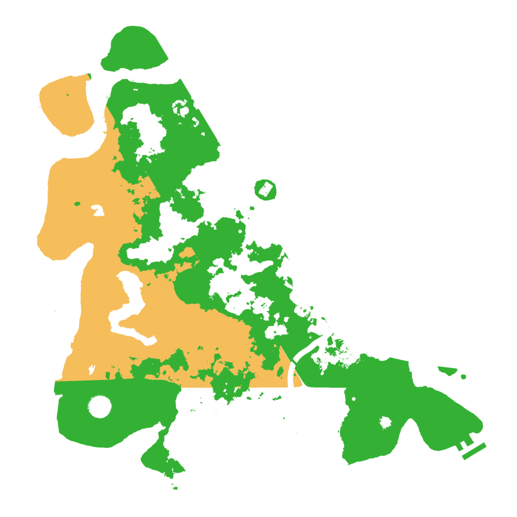 Biome Rust Map: Procedural Map, Size: 4000, Seed: 71150