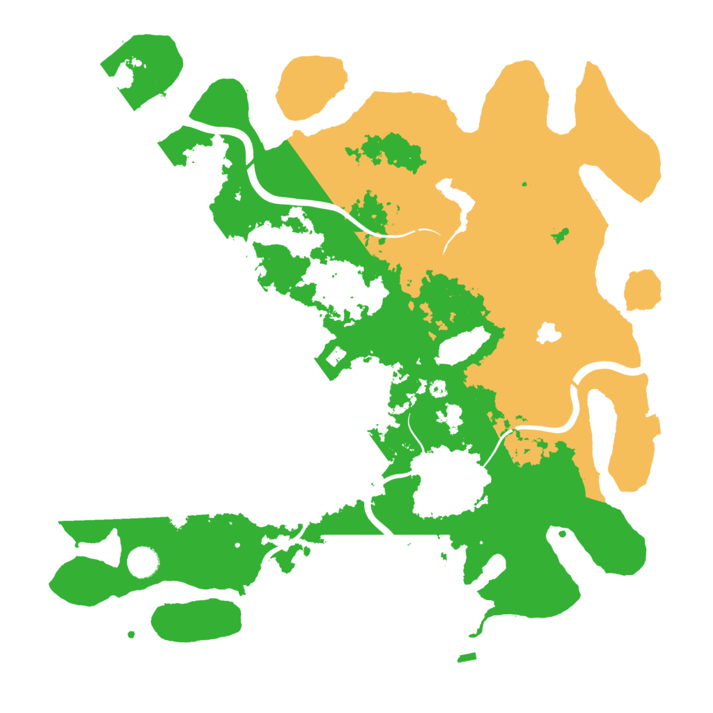 Biome Rust Map: Procedural Map, Size: 4000, Seed: 70050
