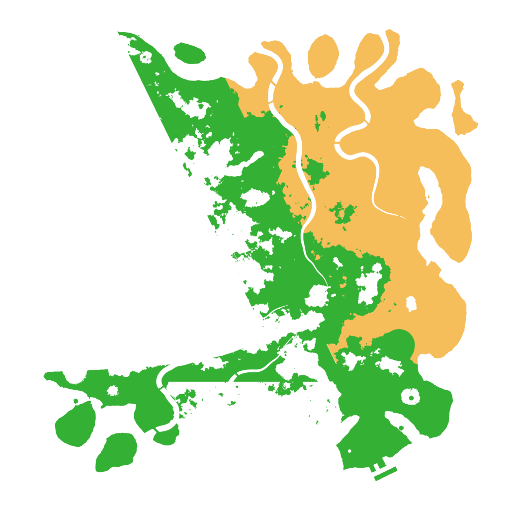 Biome Rust Map: Procedural Map, Size: 4250, Seed: 2113476420