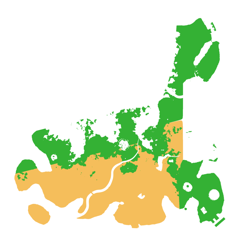 Biome Rust Map: Procedural Map, Size: 4000, Seed: 1654233927