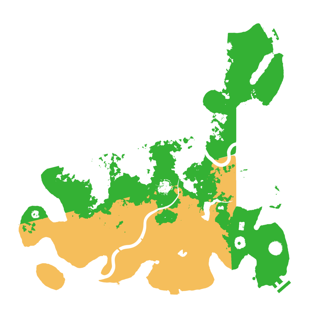Biome Rust Map: Procedural Map, Size: 4000, Seed: 1654233927
