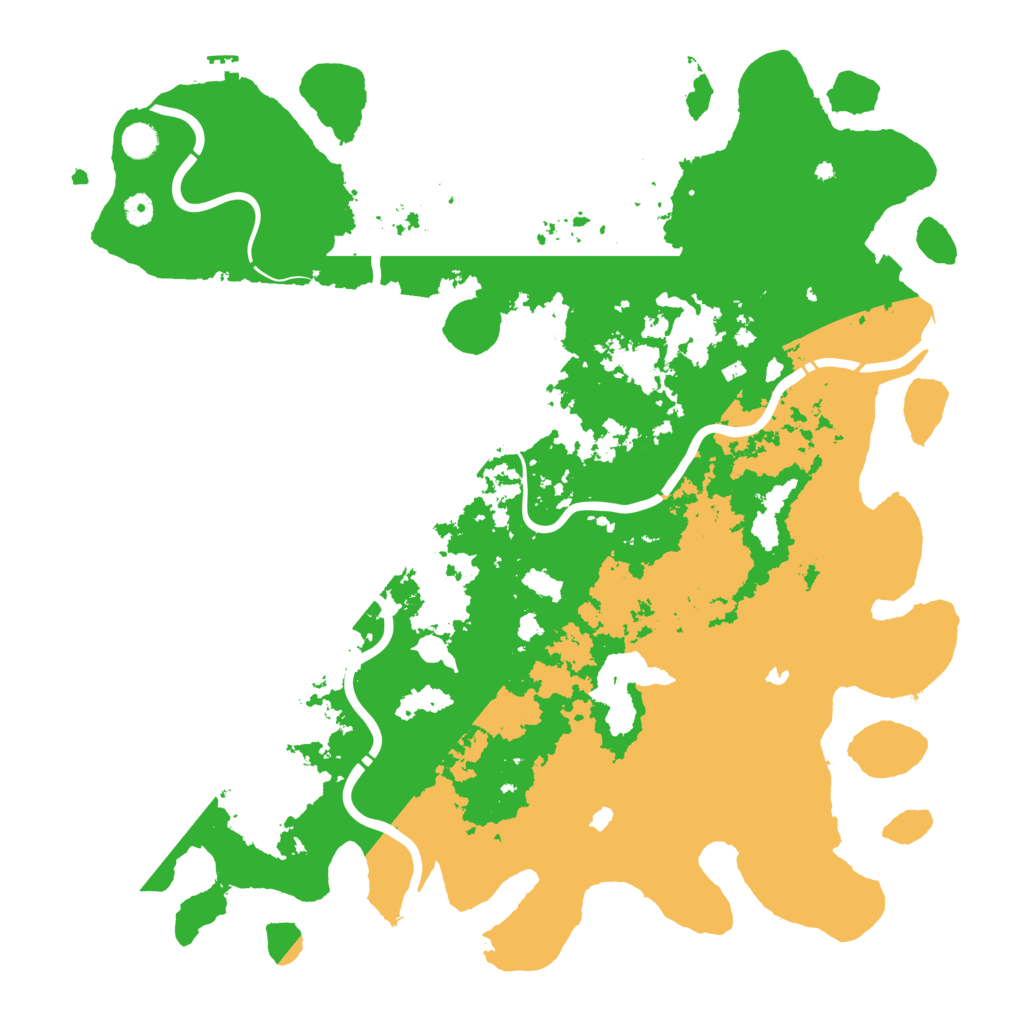 Biome Rust Map: Procedural Map, Size: 4989, Seed: 115168