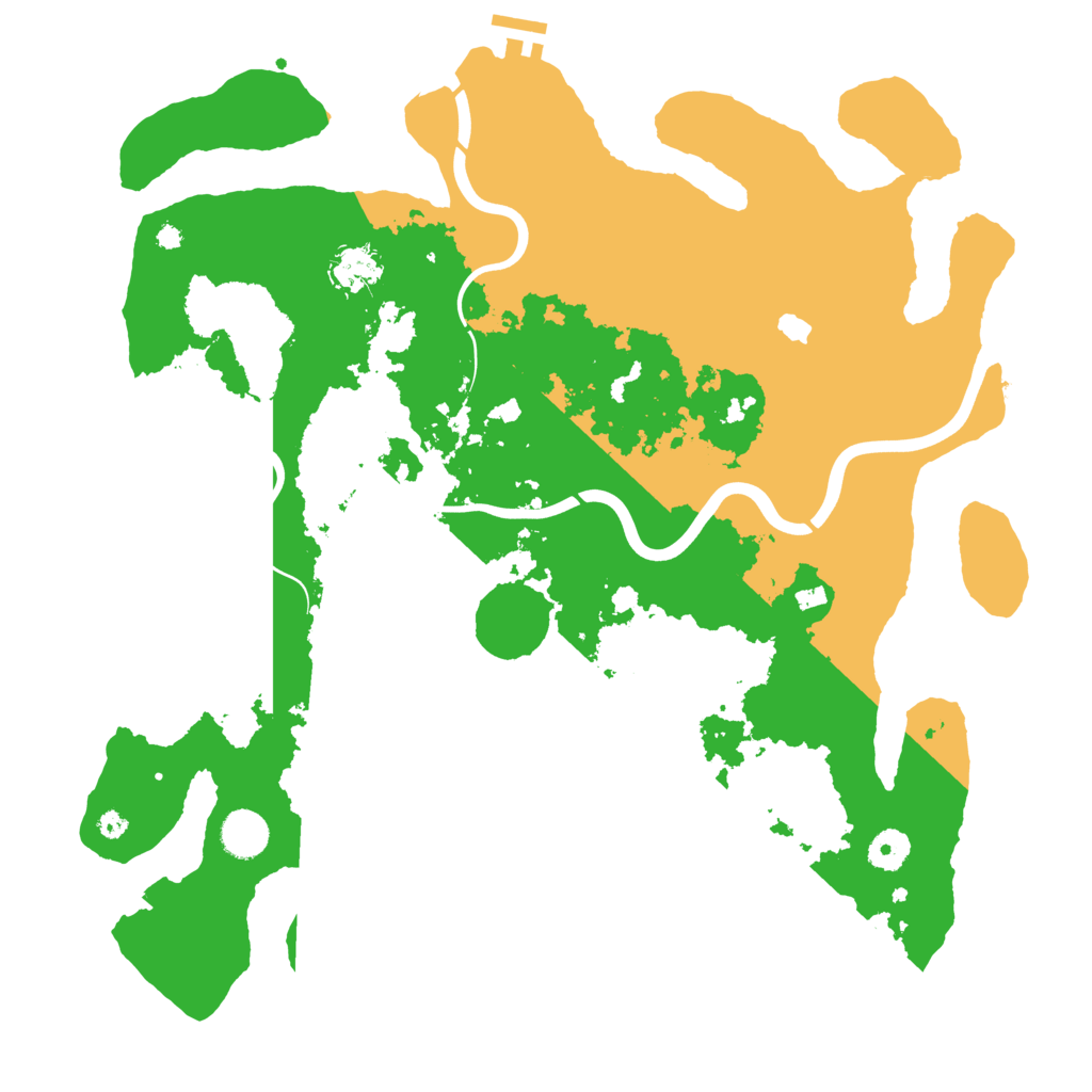 Biome Rust Map: Procedural Map, Size: 4000, Seed: 28779