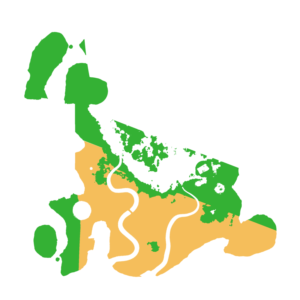 Biome Rust Map: Procedural Map, Size: 3000, Seed: 1193799413