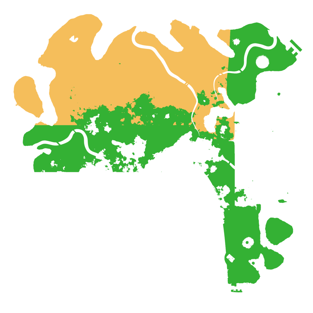 Biome Rust Map: Procedural Map, Size: 4250, Seed: 594030241