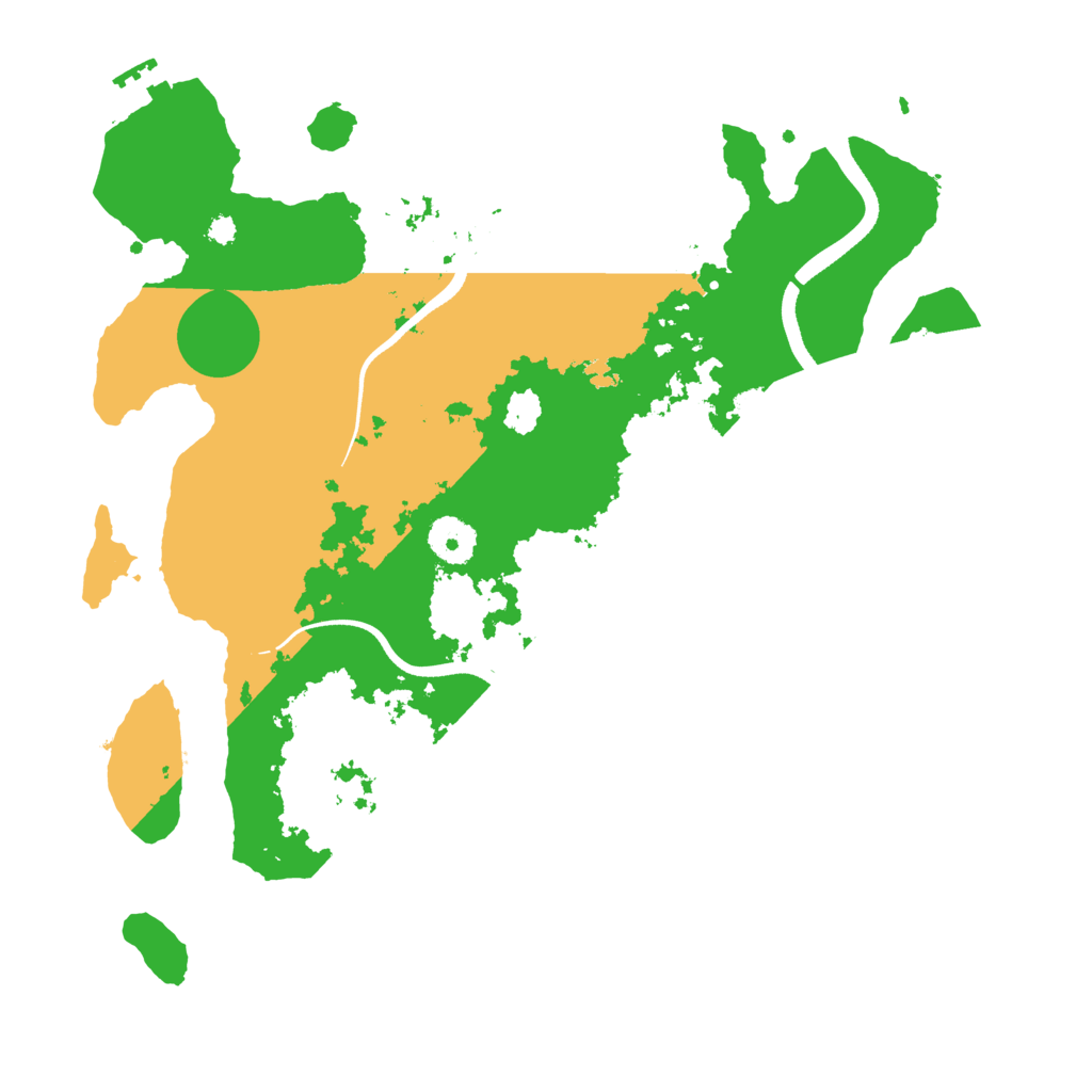 Biome Rust Map: Procedural Map, Size: 3500, Seed: 89657845