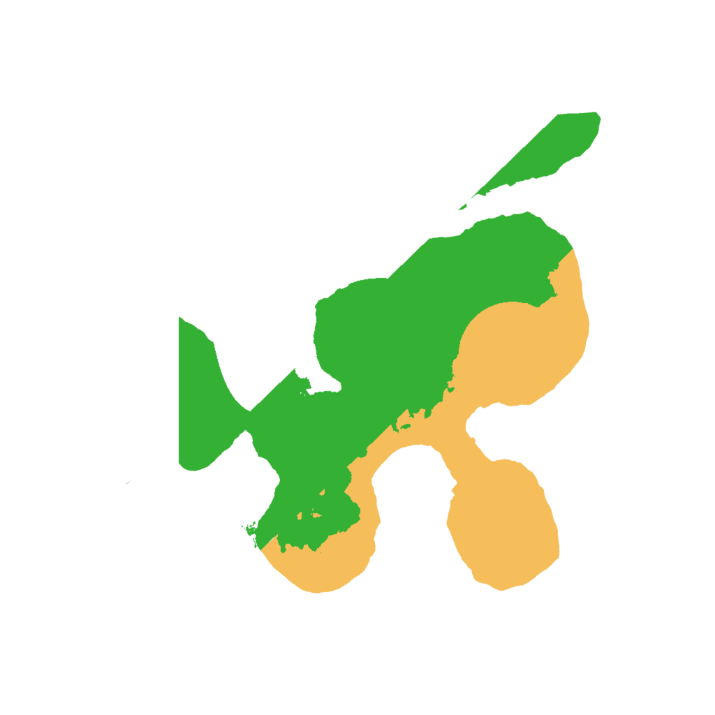 Biome Rust Map: Procedural Map, Size: 1750, Seed: 123456789