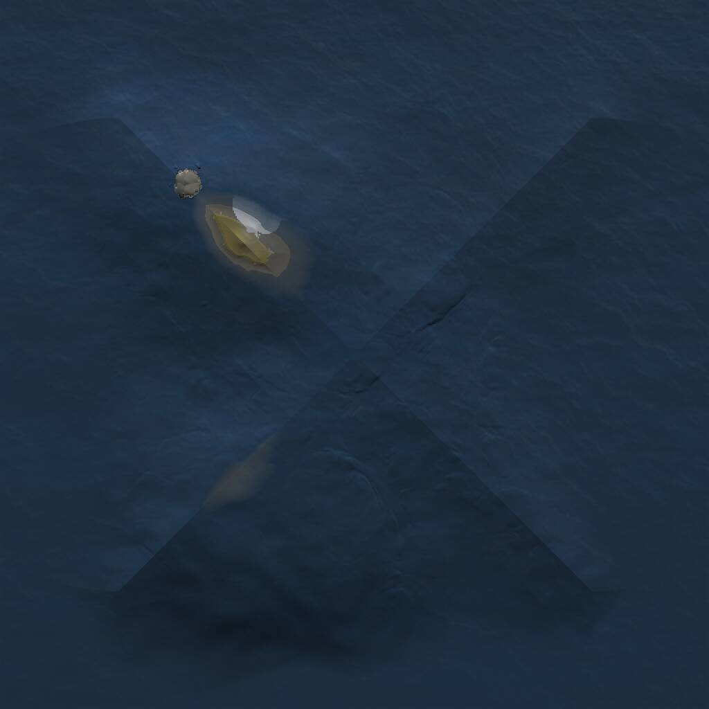 Rust Map: Procedural Map, Size: 1000, Seed: 20250322, 1 Monuments